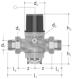 GF JRGURED pressure reducing valve 1300 4bar DN15