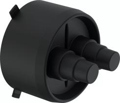 Uponor Ecoflex rubber end cap Twin 40+50+63/200