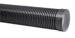 IQ DRAINAGE PIPE 284/250 SN8 BLACK 6M PP TOP SLOT WITH SOCKET