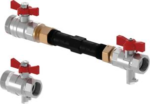 Uponor Vario WMZ - Anschluss horizontal