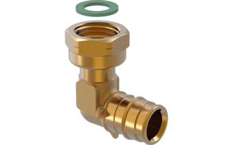 Uponor Q&E elbow swivel nut LF