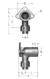 GF JRG Sanipex connettore per raccordo singolo FT 16x1/2" 95mm