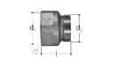 GF JRG Sanipex adattatore collettore FT 3/4"