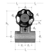 GF JRGUSIT Batterieventil LegioStop DN50-40