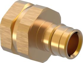 Uponor Q&E Übergangsmuffe PL 25-Rp1"FT