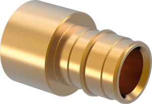 Uponor Q&E copper soldering adapter LF