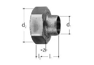 GF JRG raccord union à souder DN40