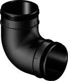 Uponor Ventilation alkūnė 90° 160X90�