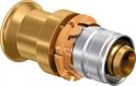 Uponor S-Press Перехід на метал (INOX, мідь) ВН, профіль M 16-15CU-SST