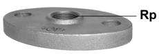 GF Malleable Fittings controflangia per FIG. 933 933 A- 3/4 G