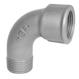 GF Malleable Fittings short bend 1A 90deg 2 1/2 B