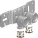 Uponor S-Press PLUS priključna grupa radi 16-Rp1/2"FT c/c50mm