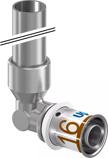 Uponor S-Press PLUS L garnitura radi plated