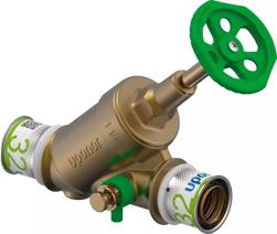 Uponor S-Press Plus Stopkraan met Spindel 32