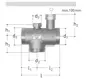 GF JRGUMAT vanne thermostatique 3400 55°C DN40