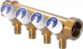 Uponor Q&E razdelilec z ventilom PL SH