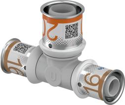 Uponor S-Press PLUS T redução PPSU