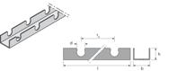 Uponor Fix držalo cevi - U profil 14mm c/c50mm 2,5m