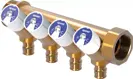 Uponor Q&E distrib. cu robineți PL SH 1"MT/FT 3x16 c/c38mm