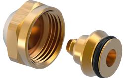 Uponor Vario Євроконус затиск. нероз'ємний для PE-RT, PEX