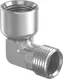 Uponor Uni-C elbow adapter plated MLC G1/2"MT-Rp1/2"FT