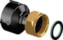 Uponor Aqua PLUS adapter brass nut PPM 1"FT-3/4"SN