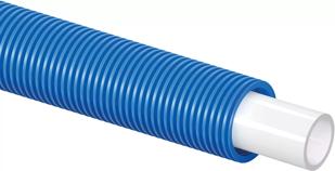 Uponor Combi Pipe opaque in conduit blue