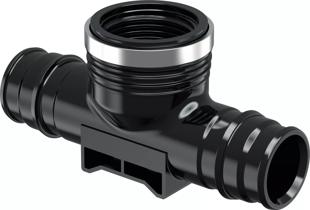 Uponor Q&E Tee femmina PPSU 25-Rp3/4"FT-25