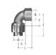 GF JRG Sanipex curva 90° FT 20x3/4"