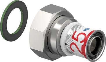 Uponor S-Press PLUS raccord écrou libre 25-G1 1/4 "SN