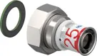 Uponor S-Press PLUS racor tuerca móvil 25-G1 1/4 "SN