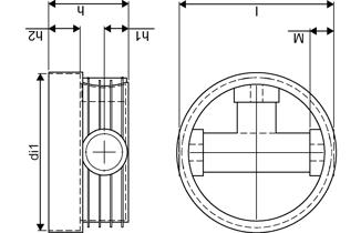 ACCESSO PP 600/200 T3/4 90° RENSE- OG INSPEKTIONSBRØND