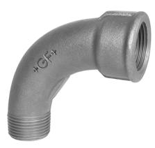 GF Malleable Fittings Langer Rohrkrümmer 1 90deg 1/2 G