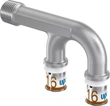 Uponor S-Press PLUS U-tap elbow mixer