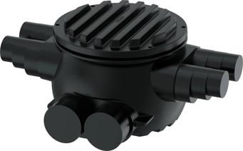 Uponor Ecoflex Pozzetto multiplo 4x250-4x140/175/200