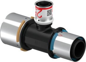 Uponor S-Press T-Stück reduziert PPSU 50-25-40