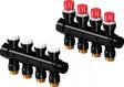 Uponor Vario PLUS manifold w. valve LS 4x3/4 Euro