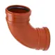 UNDERGROUND DRAINAGE SOCKET BEND 110 88,5 DEG PP SWEPT