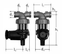 GF JRG CleanLine manuale filtro controflusso DN32