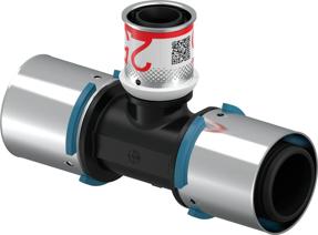 Uponor S-Press T-Stück reduziert PPSU 40-25-40