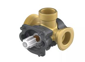 Uponor Fluvia 3-way-mixer CPG, EPG