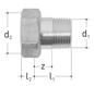 GF JRG raccordo con filettatura maschio DN50
