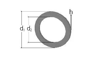 GF JRG guarnizione piatta 42/58x1,5mm