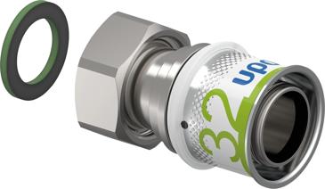 Uponor S-Press PLUS raccord écrou libre 32-G1"SN
