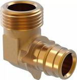Uponor Q&E elbow adapter male LF