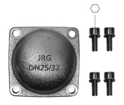 GF JRG blank end DN40/DN50