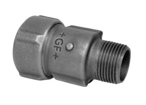 GF Primofit Adapter mit Außengewinde STL - R FKM 3/4 - R3/4 B