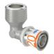 Uponor S-Press PLUS Gomito maschio 20-R3/4"MT