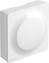 Uponor Smatrix Base Thermostat d'ambiance pour lieux publics T-143 Bus public RAL9016