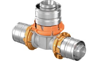 Uponor S-Press T-Stück reduziert